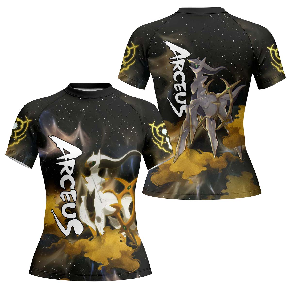 Pokemon Arceus Rash Guard
