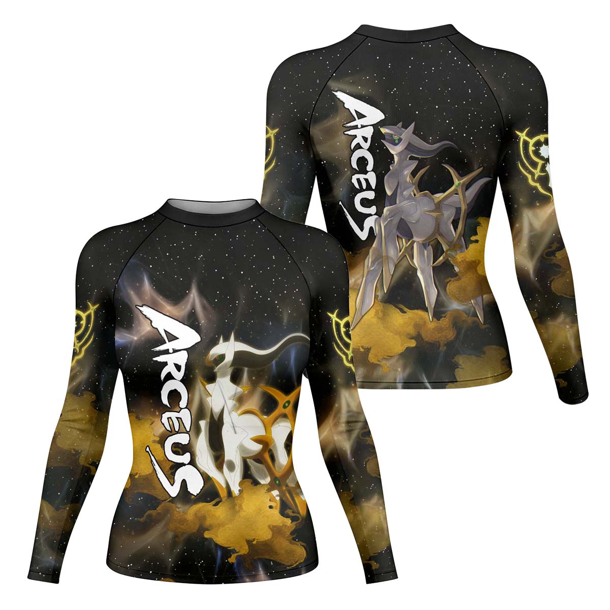  Pokemon Arceus Rash Guard