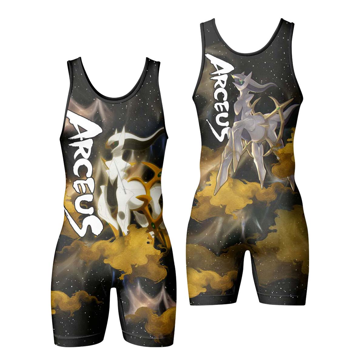  Pokemon Arceus Wrestling Singlet