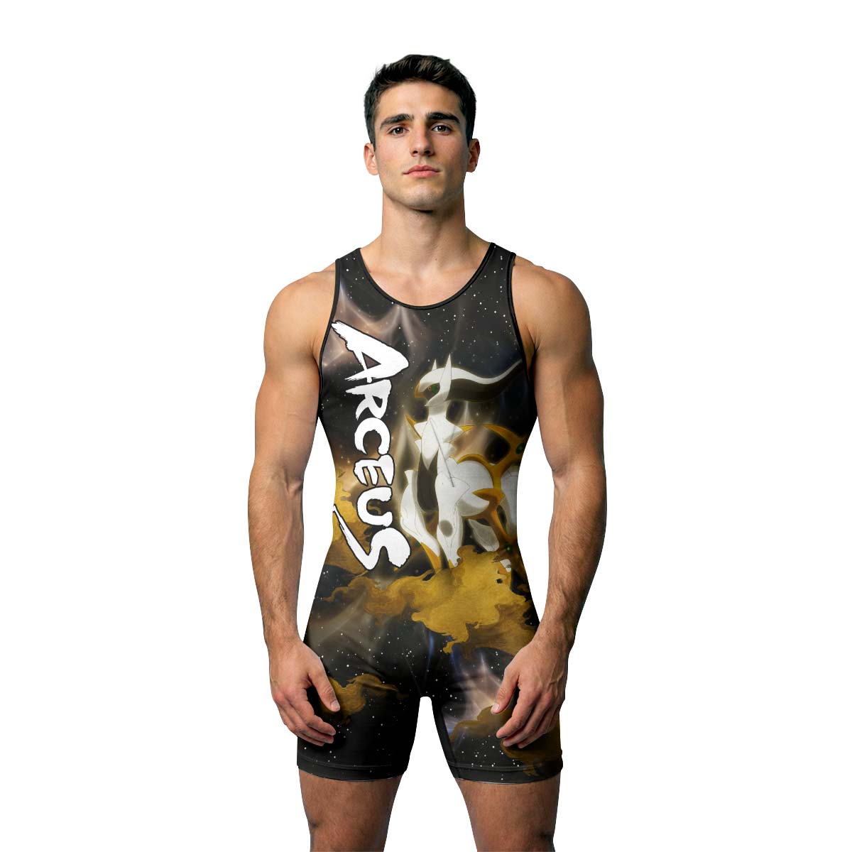  Pokemon Arceus Wrestling Singlet