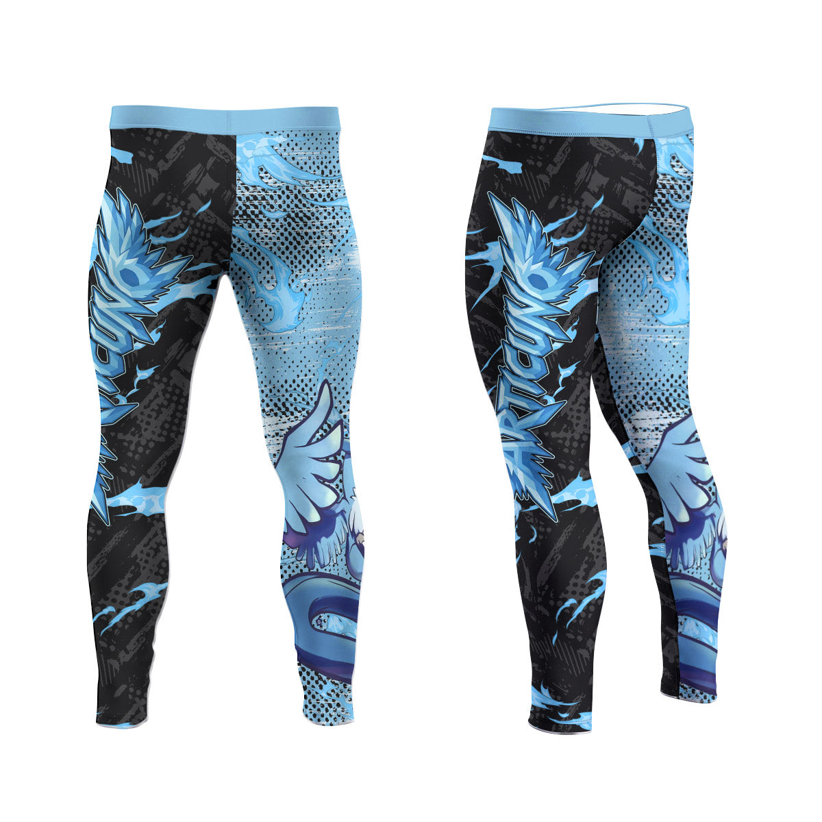  Taz Mania Men's Compression Leggings