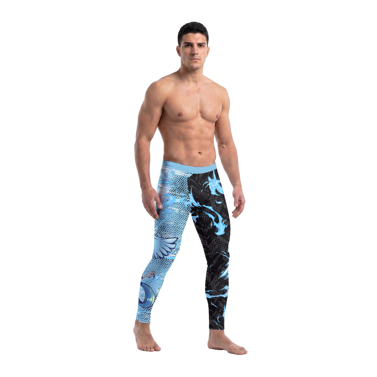  Taz Mania Men's Compression Leggings