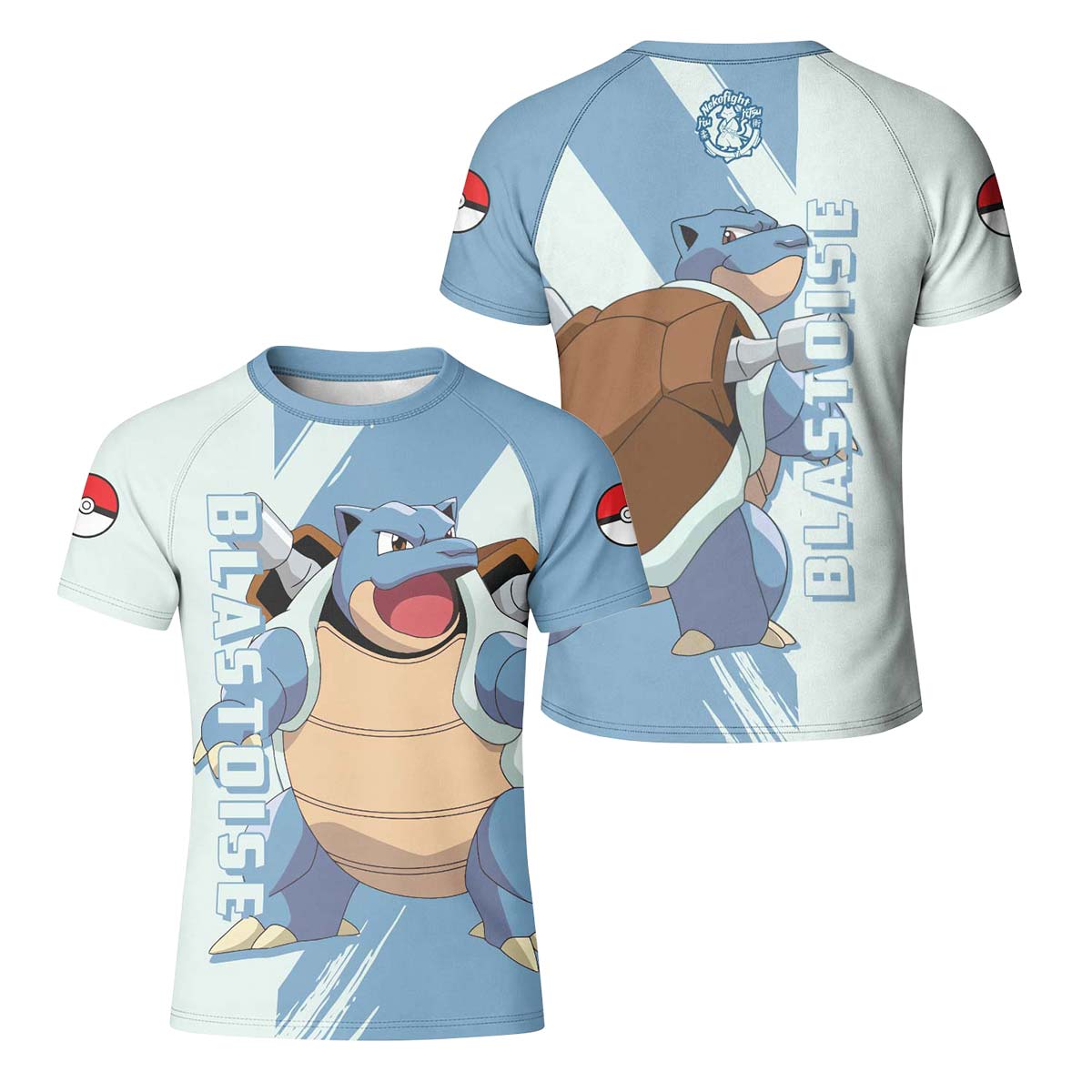 Pokemon Blastoise Kid Rash Guard