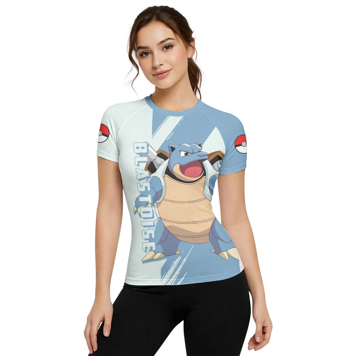 Pokemon Blastoise Rash Guard