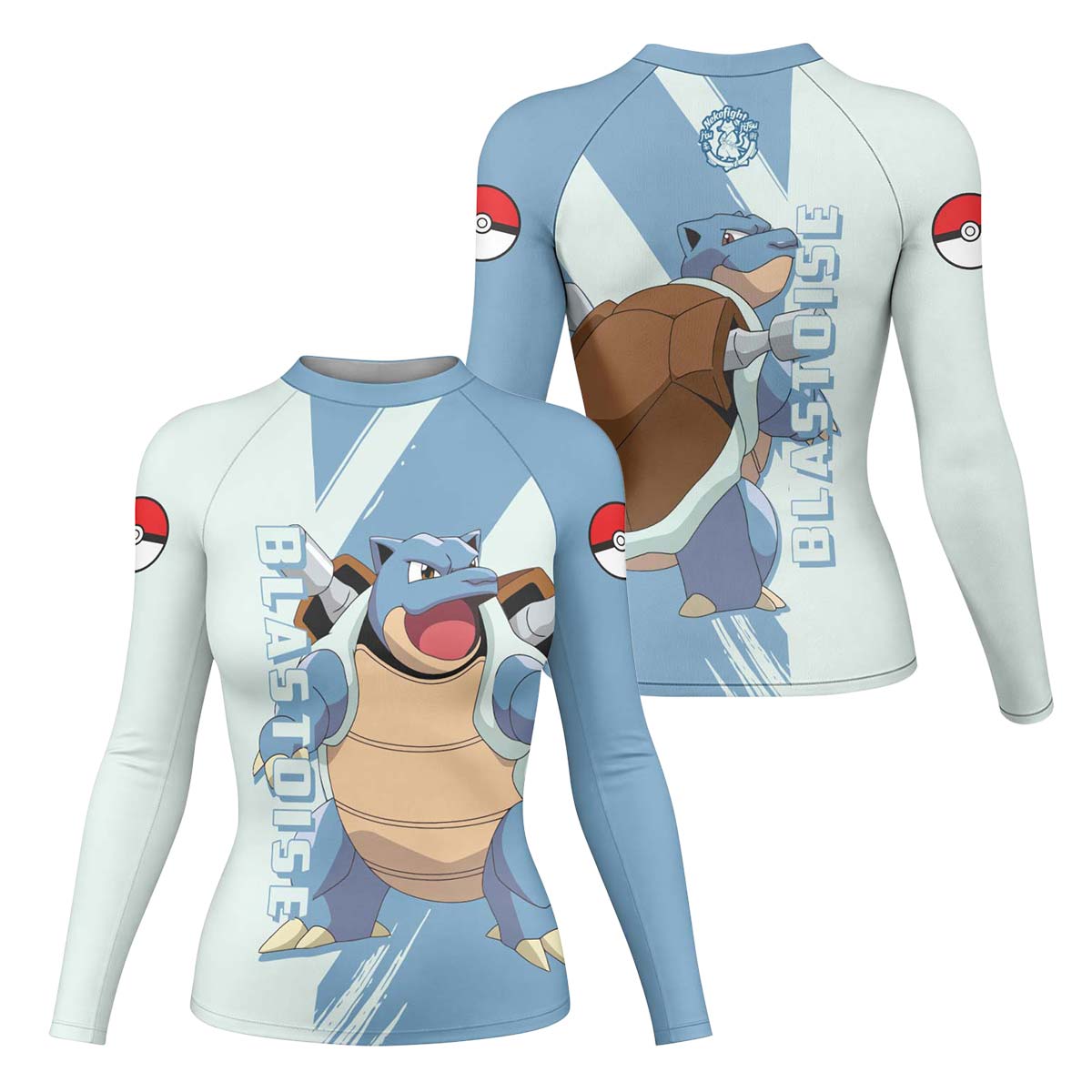 Pokemon Blastoise Rash Guard