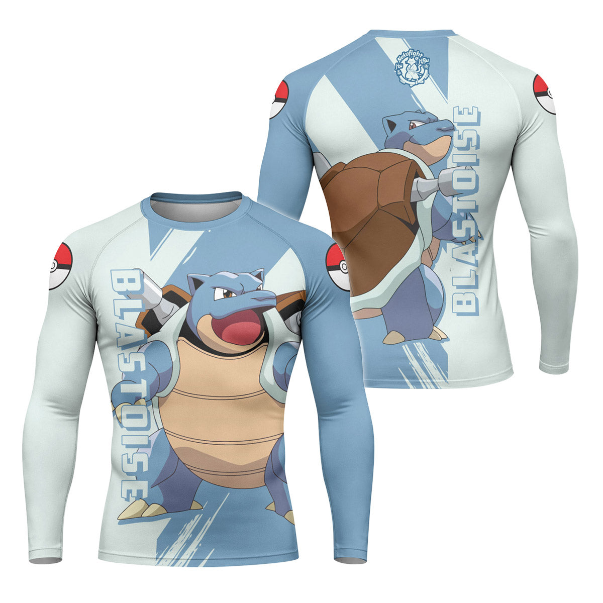 Pokemon Blastoise Rash Guard