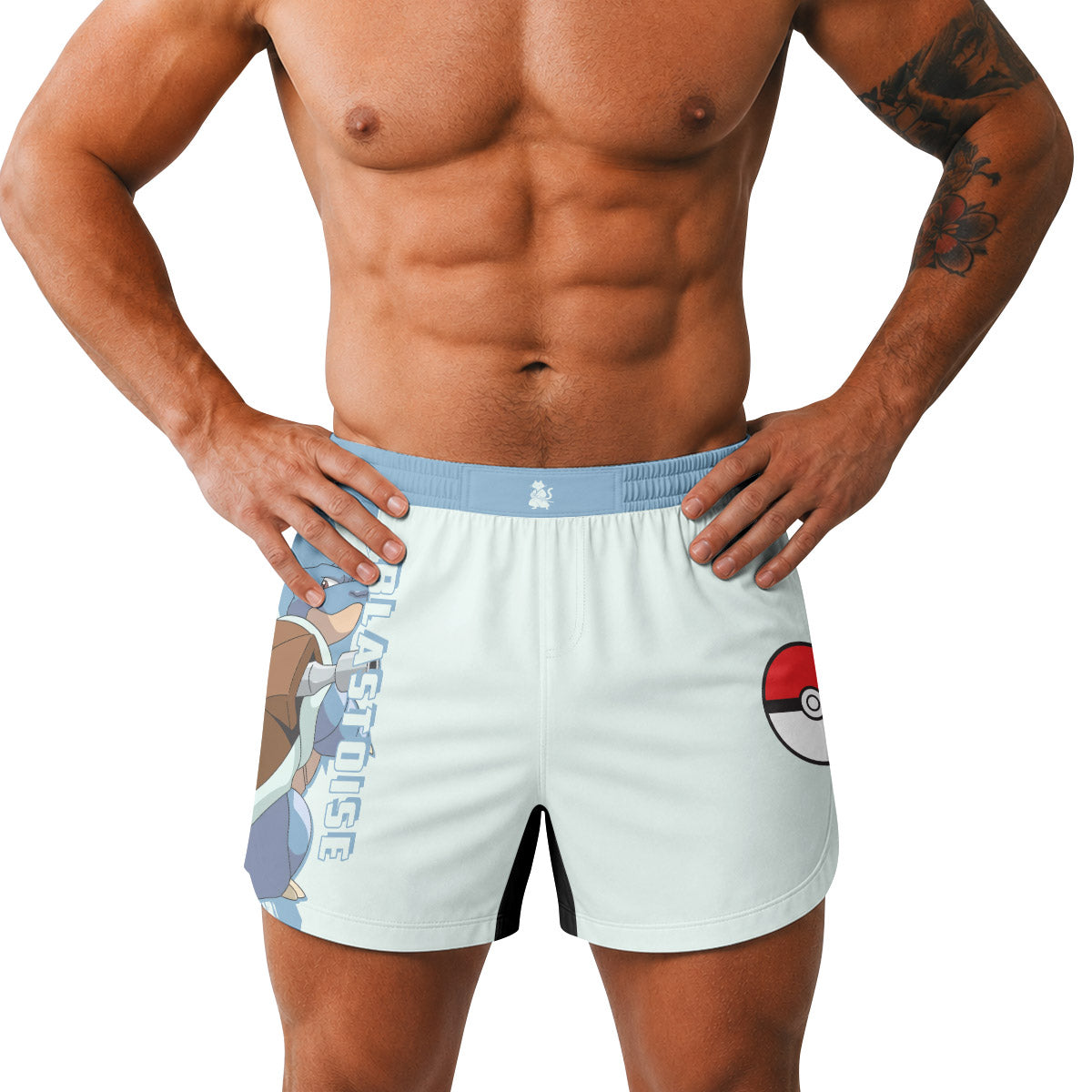 Pokemon Blastoise Grappling Shorts