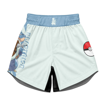 Pokemon Blastoise Kids Grappling Shorts