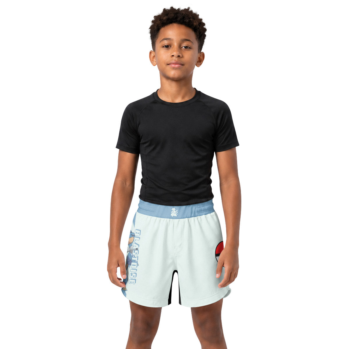 Pokemon Blastoise Kids Grappling Shorts