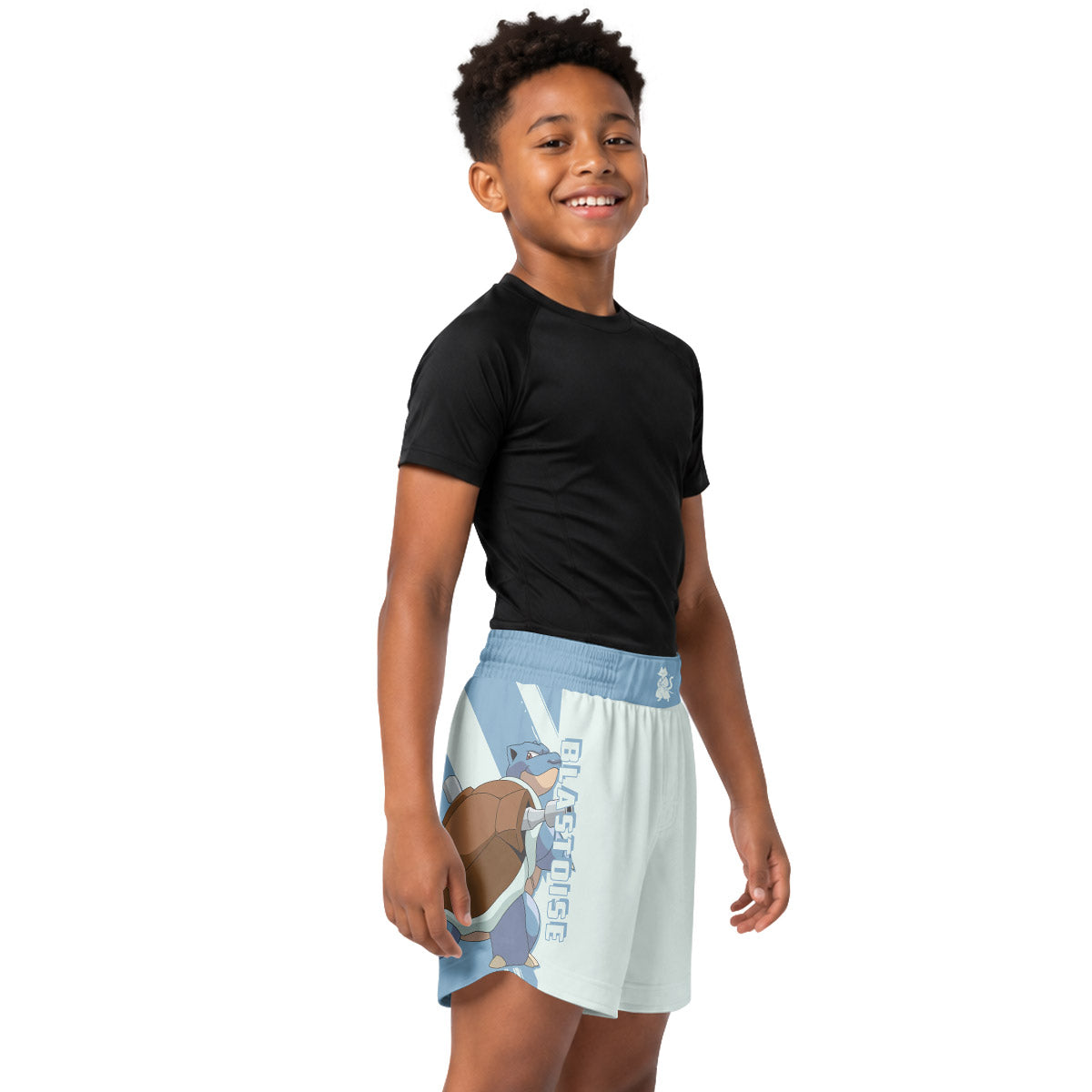 Pokemon Blastoise Kids Grappling Shorts
