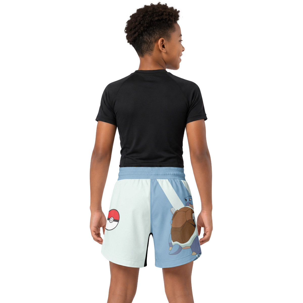Pokemon Blastoise Kids Grappling Shorts