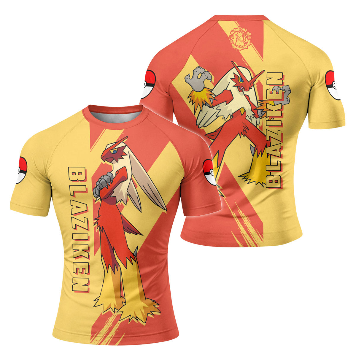 Pokemon Blaziken Rash Guard