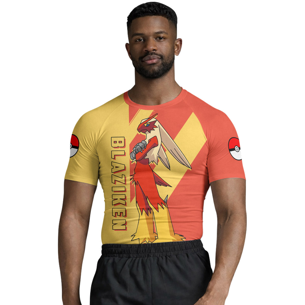 Pokemon Blaziken Rash Guard