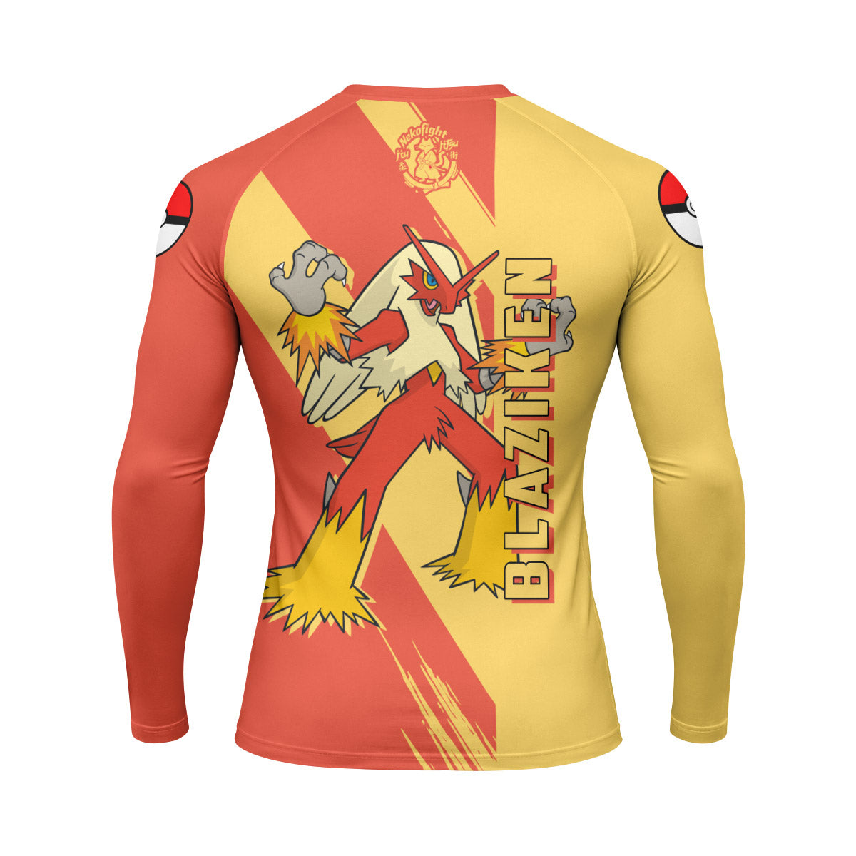 Pokemon Blaziken Rash Guard