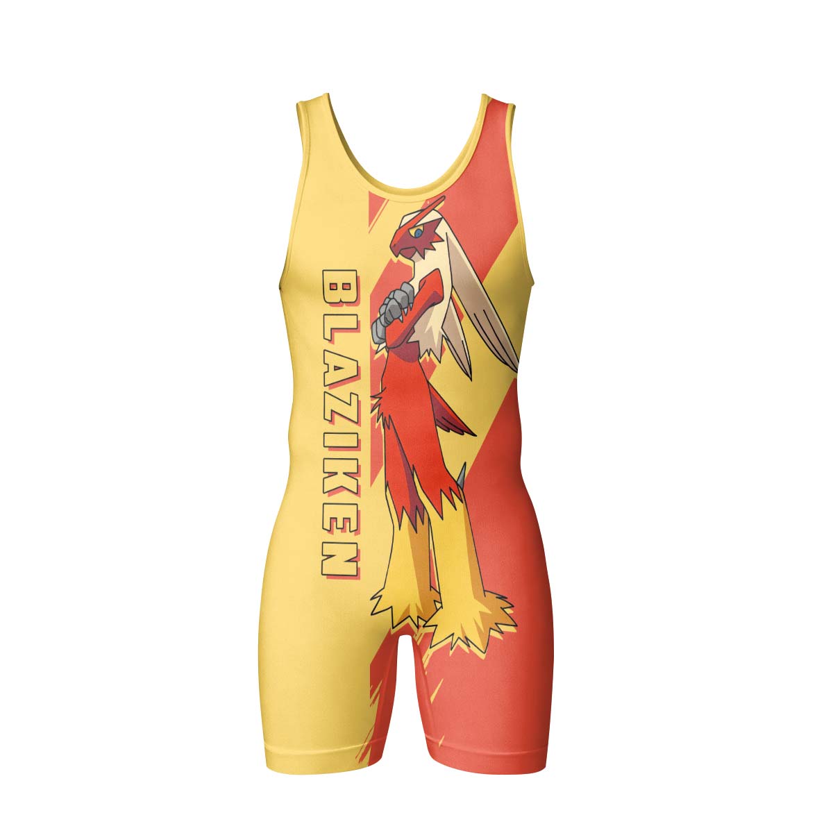 Pokemon Blaziken Wrestling Singlet
