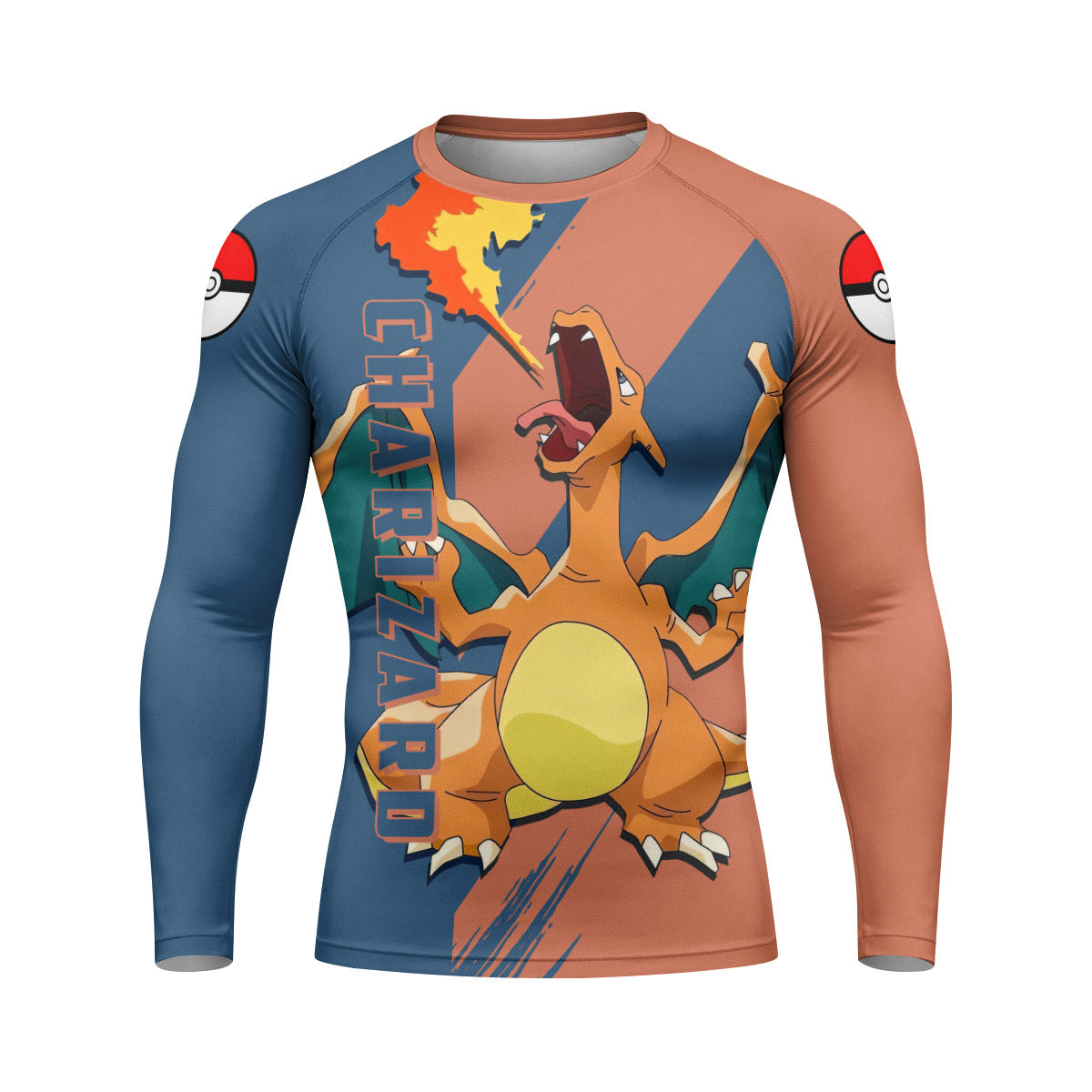 Pokemon Charizard Rash Guard