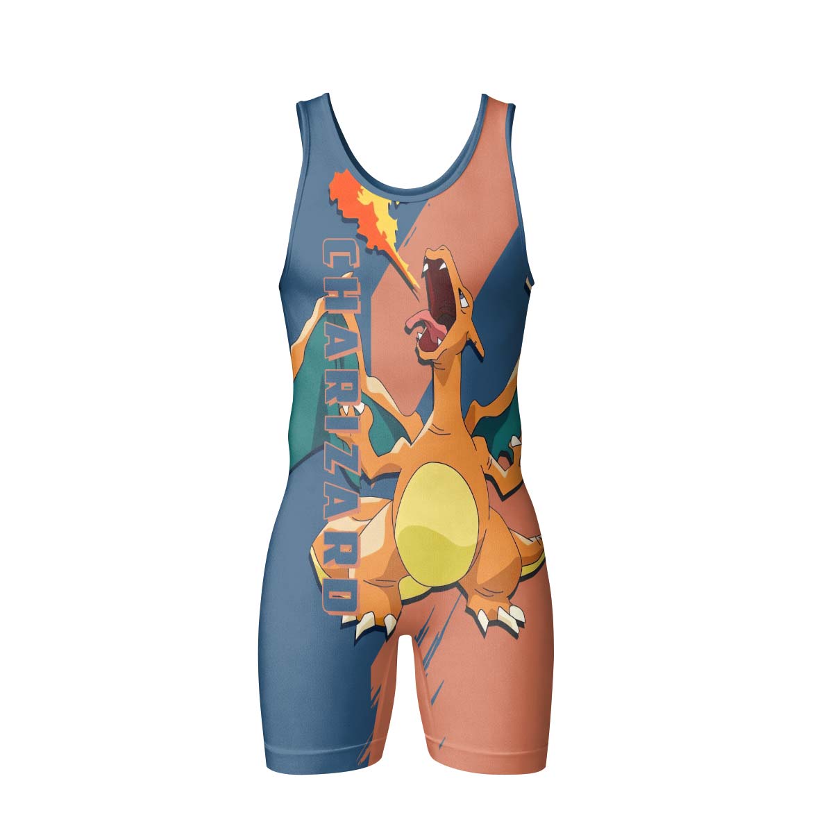 Pokemon Charizard Wrestling Singlet