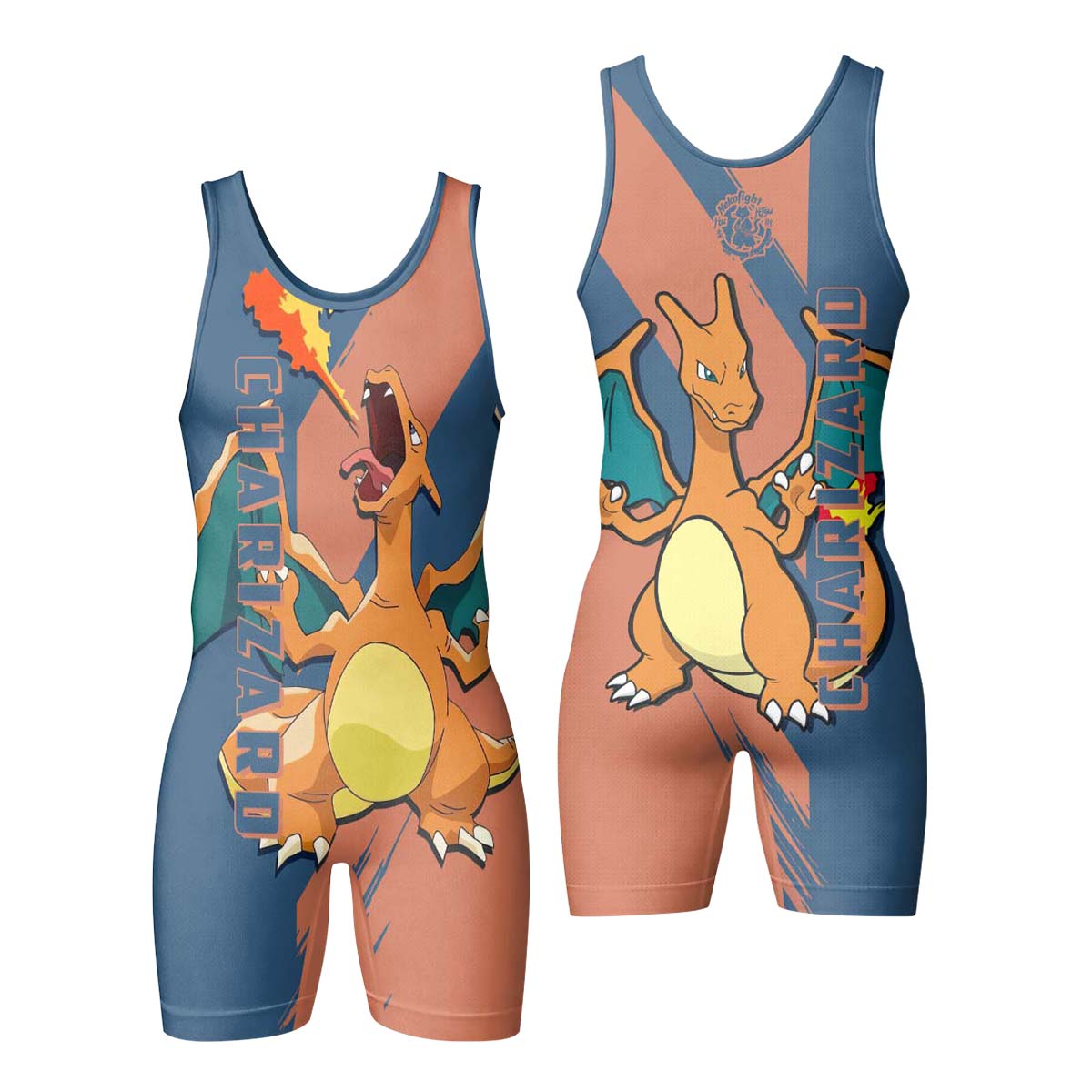Pokemon Charizard Wrestling Singlet