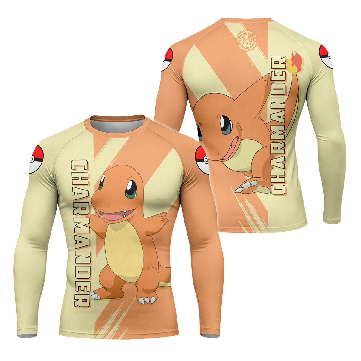 Pokemon Charmander Rash Guard