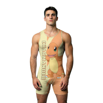 Pokemon Charmander Wrestling Singlet