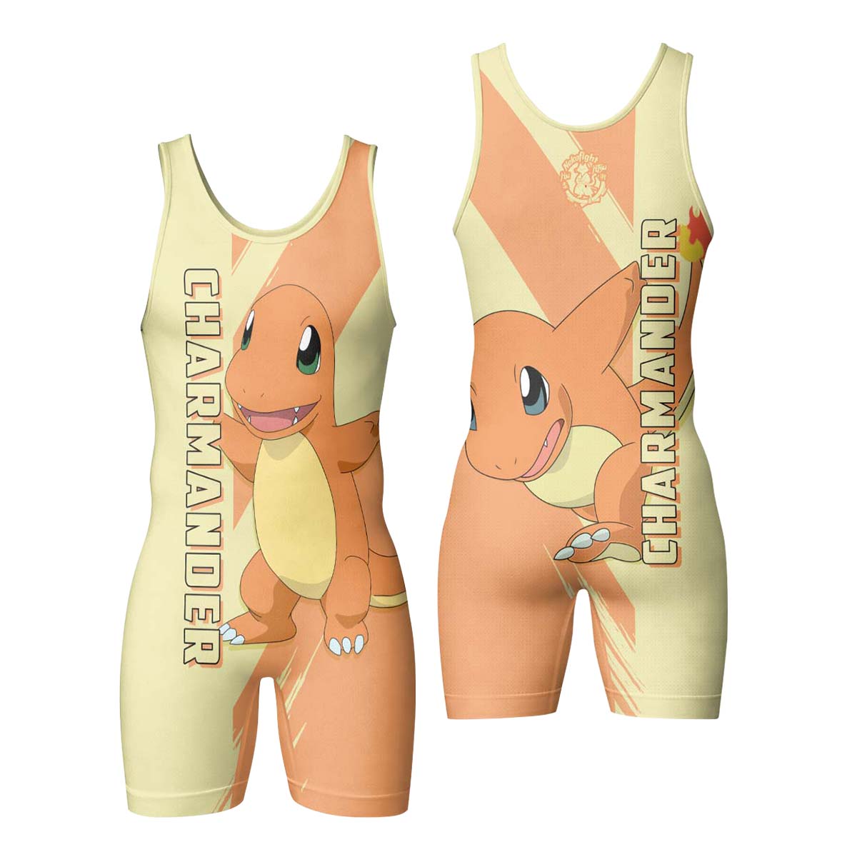 Pokemon Charmander Wrestling Singlet