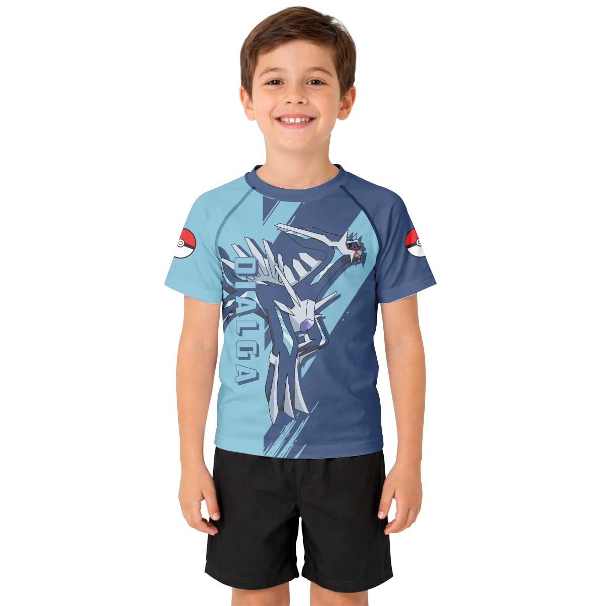 Pokemon Dialga Kid Rash Guard
