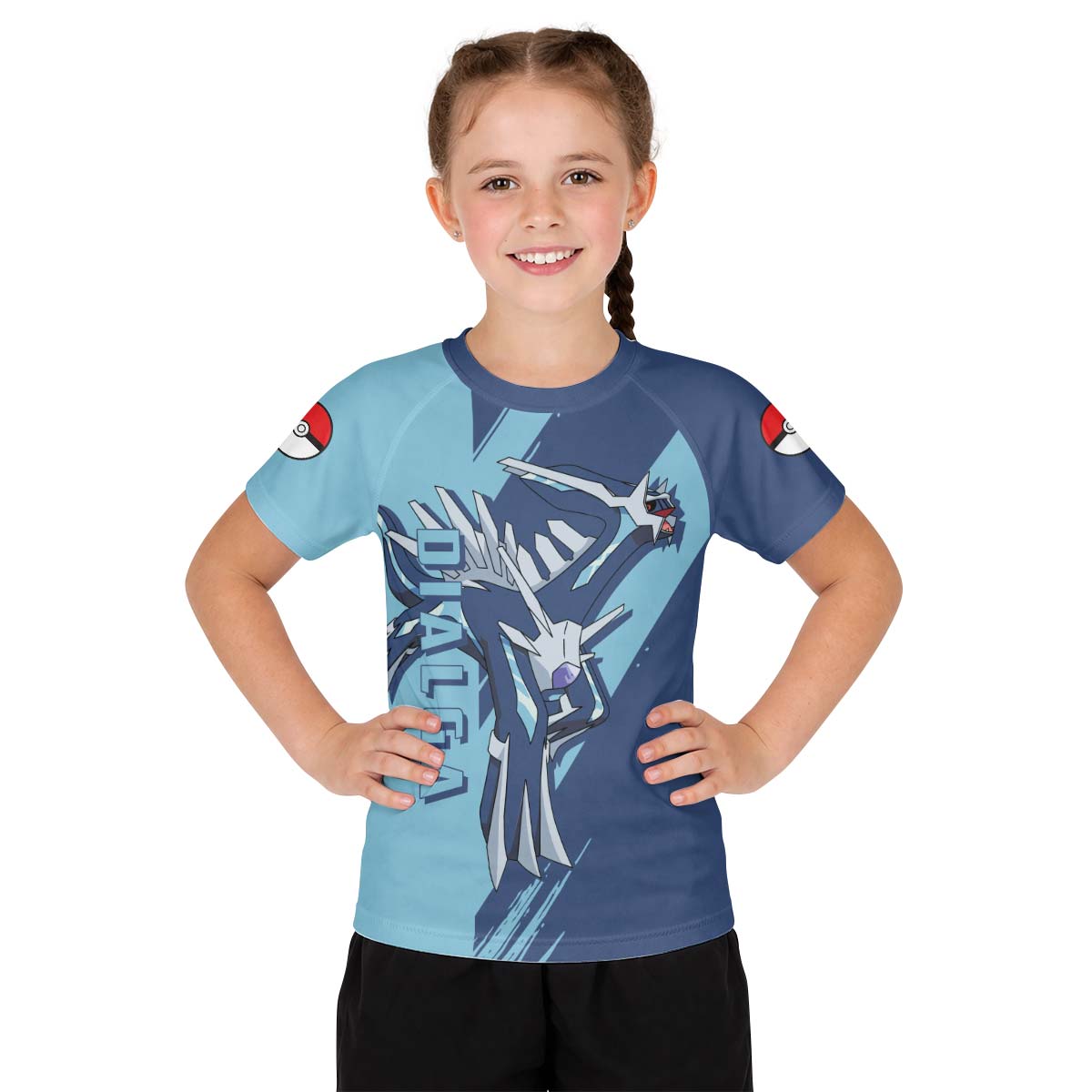 Pokemon Dialga Kid Rash Guard