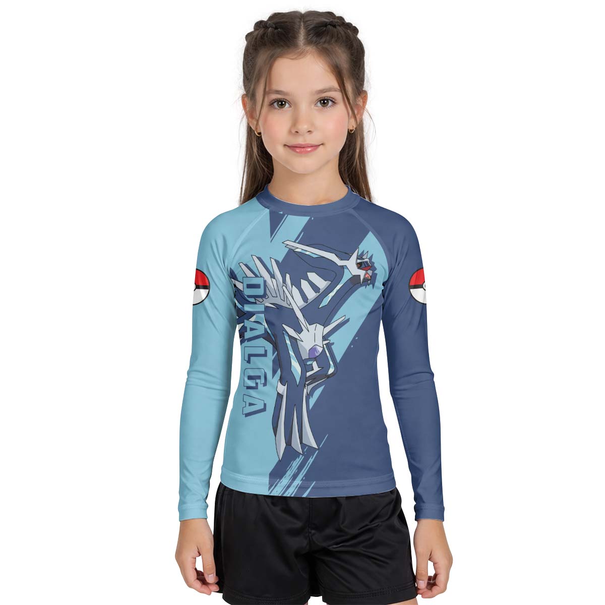 Pokemon Dialga Kid Rash Guard