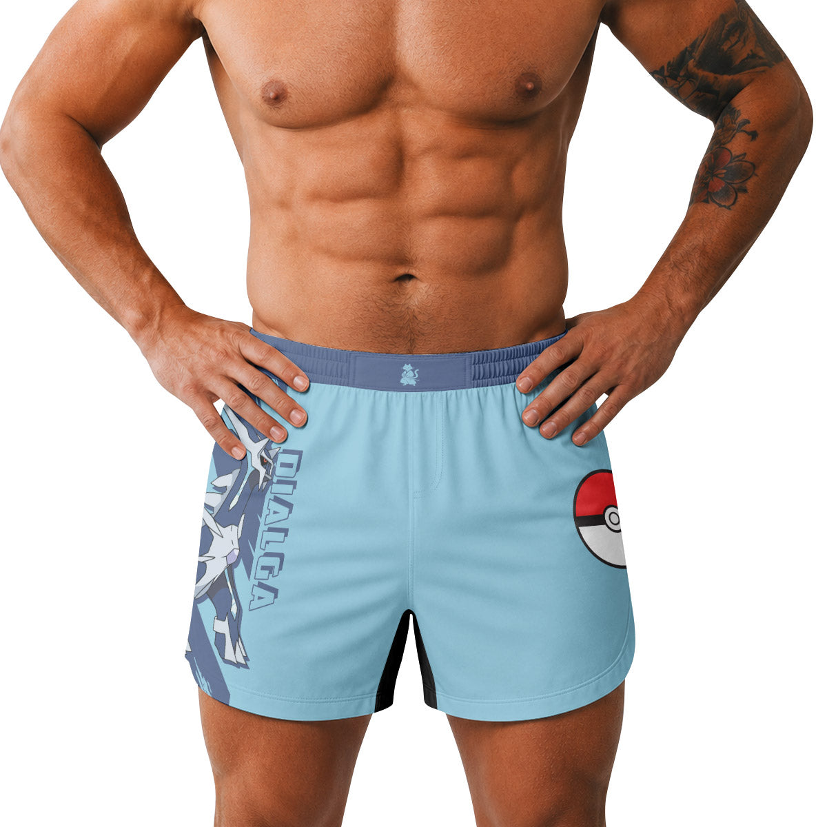 Pokemon Dialga Grappling Shorts