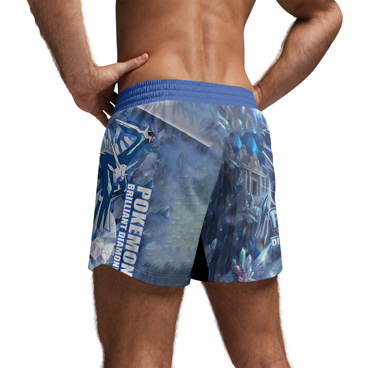  Pokemon Diamond Dialga Grappling Shorts