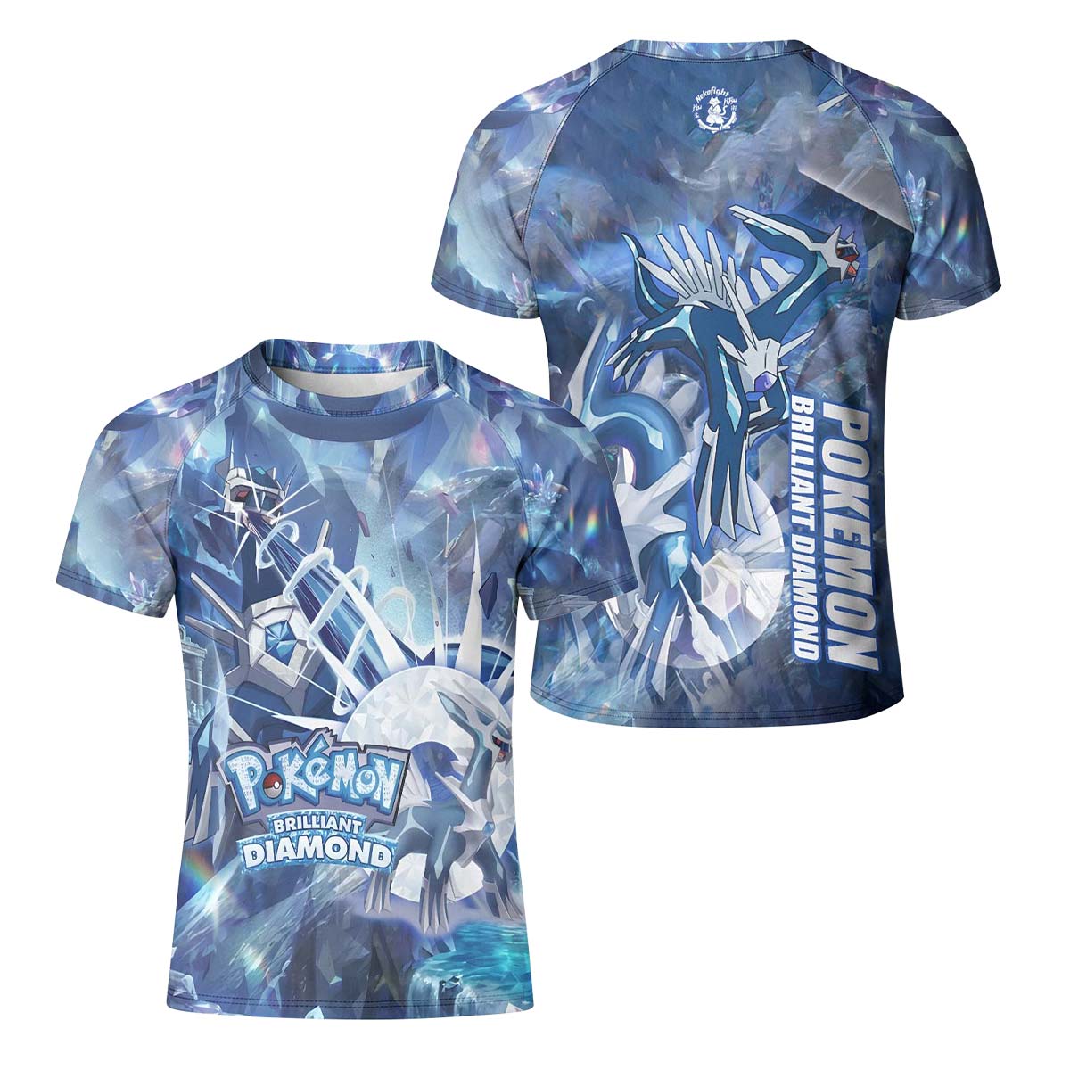  Pokemon Diamond Dialga Kid Rash Guard