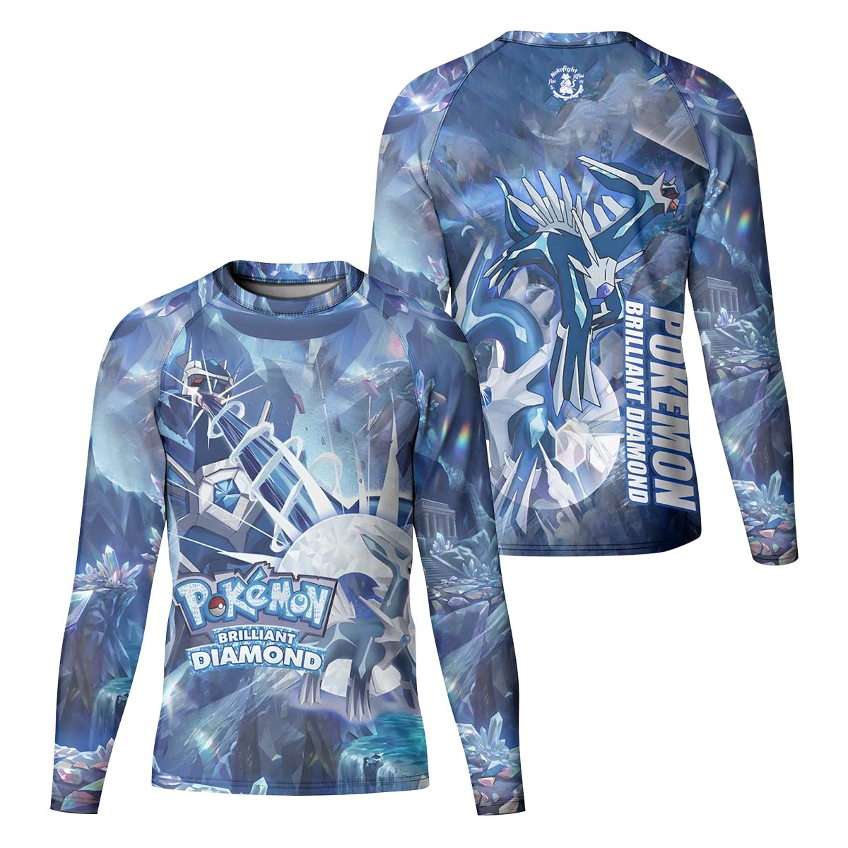 Pokemon Diamond Dialga Kid Rash Guard