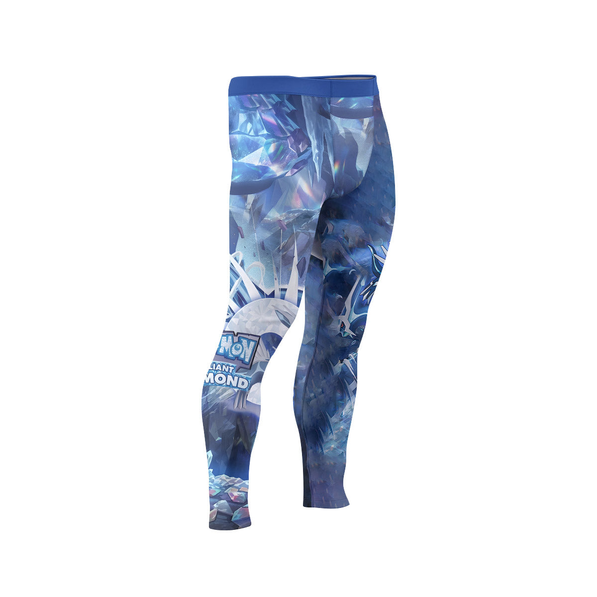  Pokemon Diamond Dialga Men's Compression Leggings