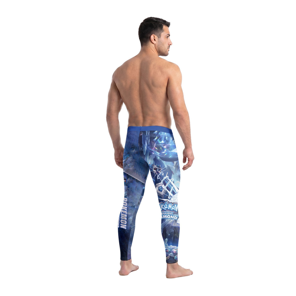  Pokemon Diamond Dialga Men's Compression Leggings