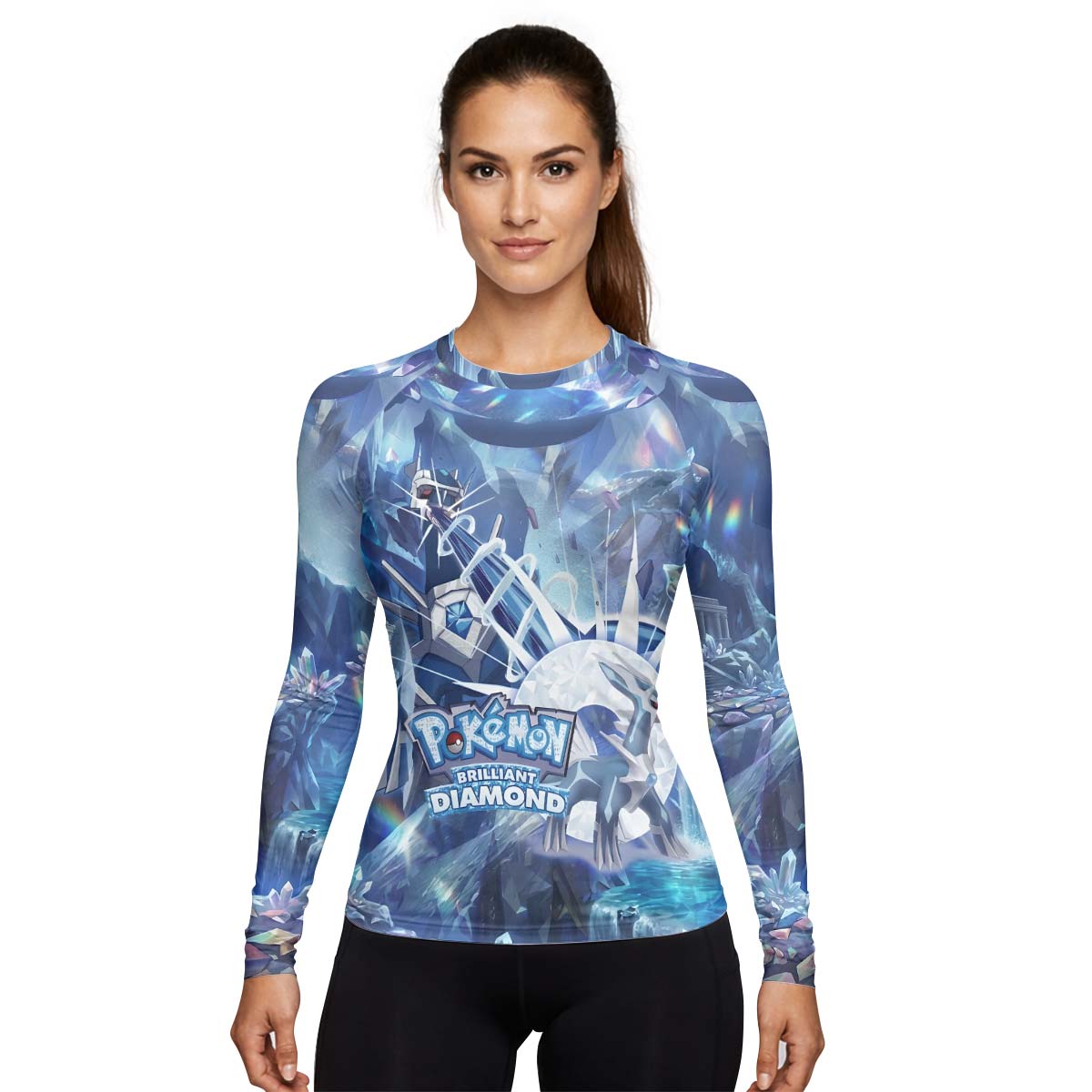 Pokemon Diamond Dialga Rash Guard