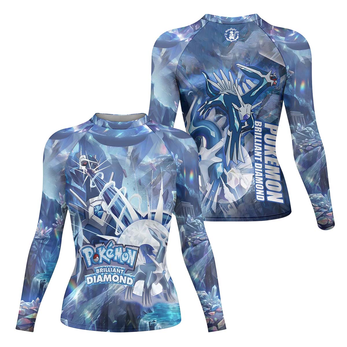  Pokemon Diamond Dialga Rash Guard