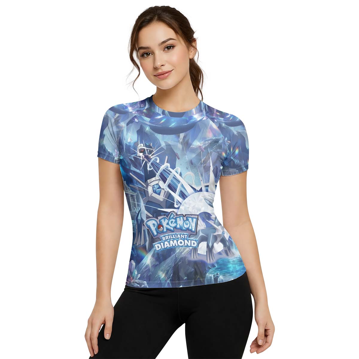  Pokemon Diamond Dialga Rash Guard