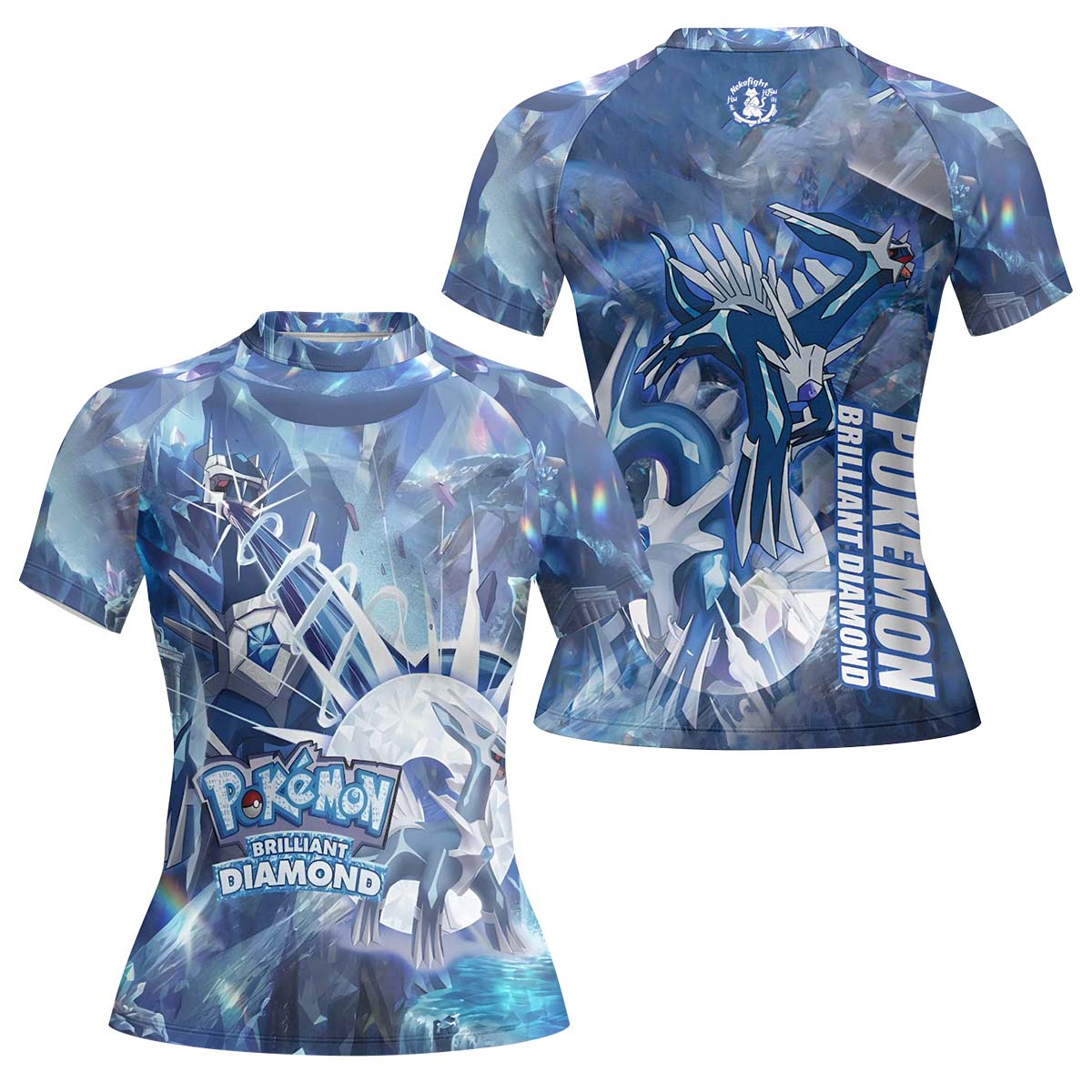  Pokemon Diamond Dialga Rash Guard