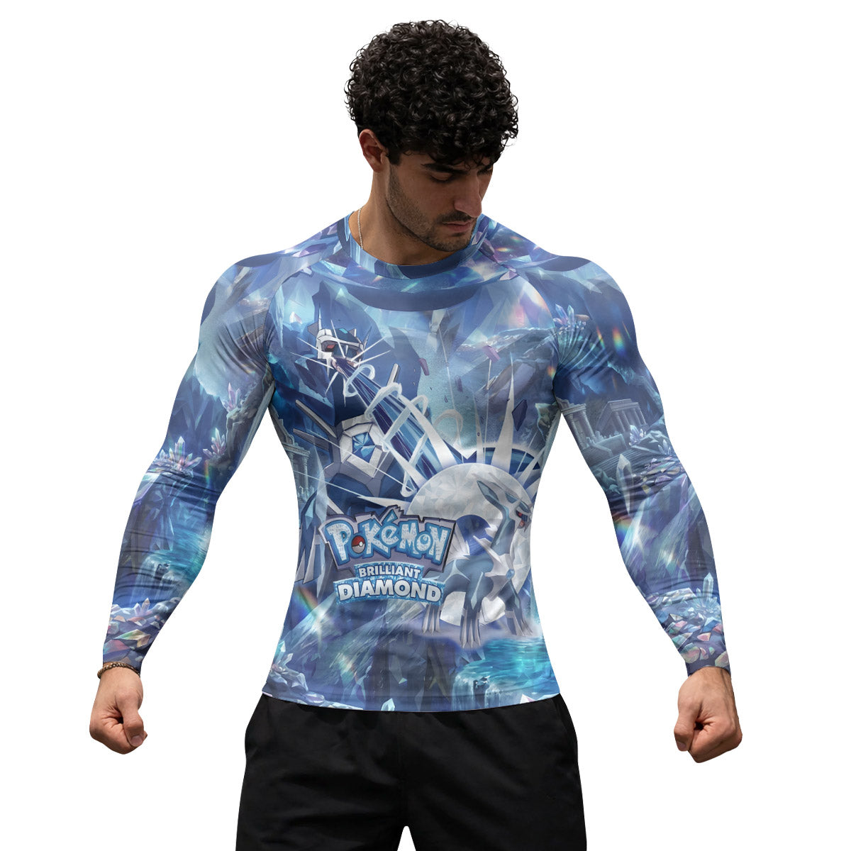 Pokemon Diamond Dialga Rash Guard