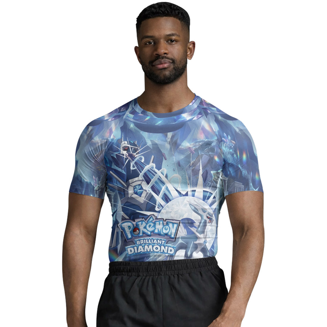 Pokemon Diamond Dialga Rash Guard