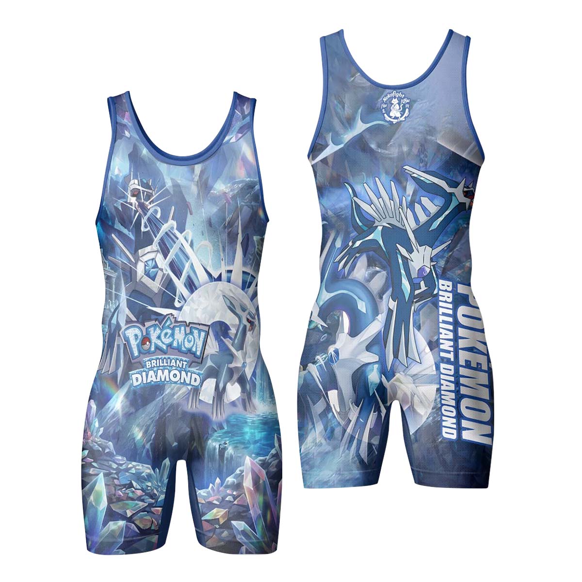  Pokemon Diamond Dialga Wrestling Singlet
