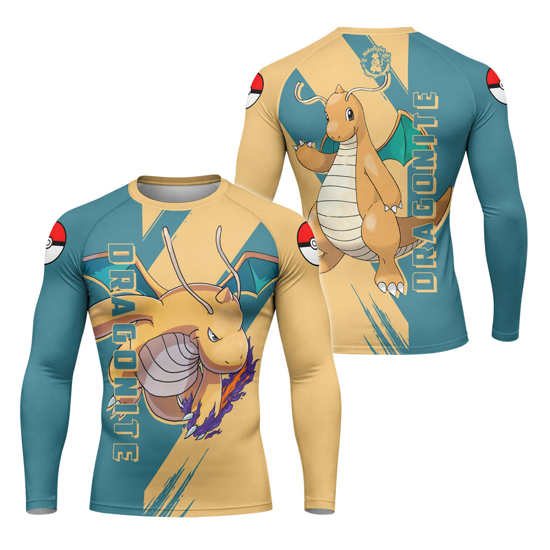 Pokemon Dragonite Rash Guard