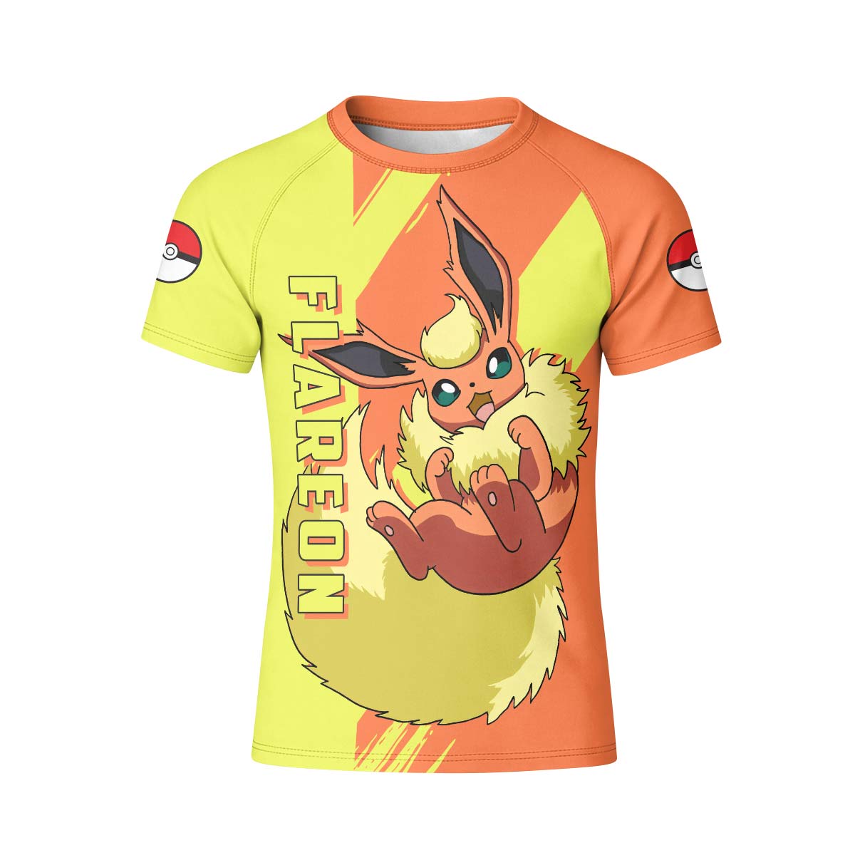 Pokemon Flareon Kid Rash Guard