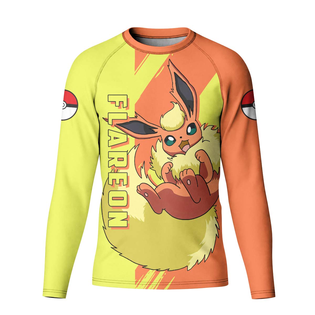 Pokemon Flareon Kid Rash Guard