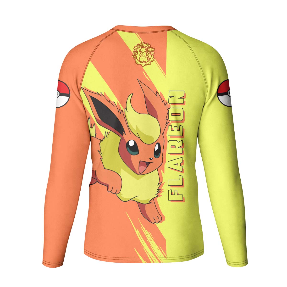 Pokemon Flareon Kid Rash Guard