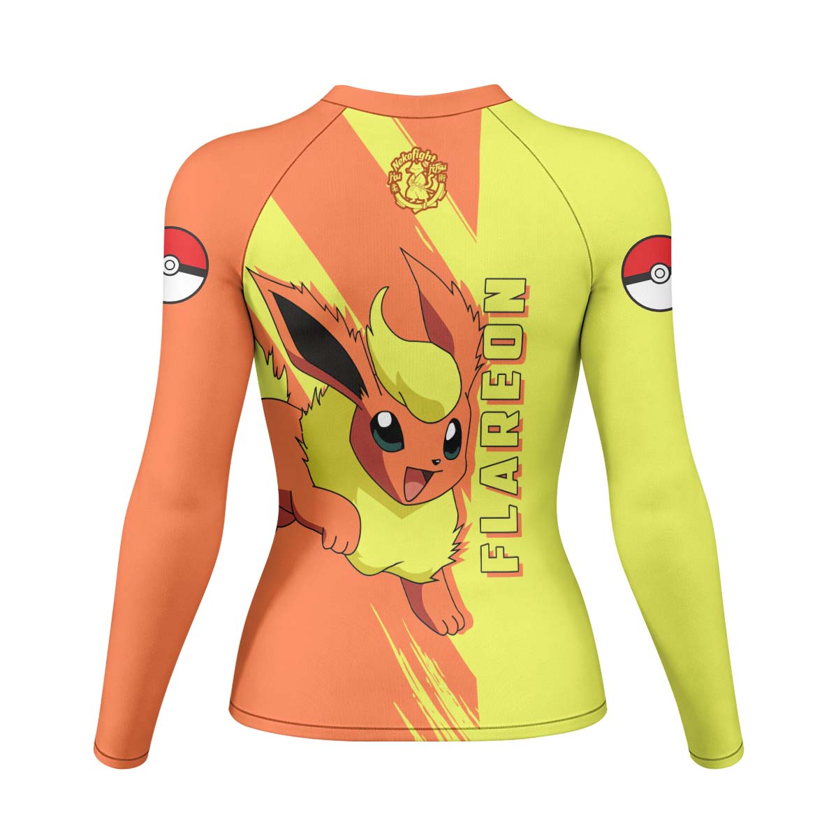 Pokemon Flareon Rash Guard