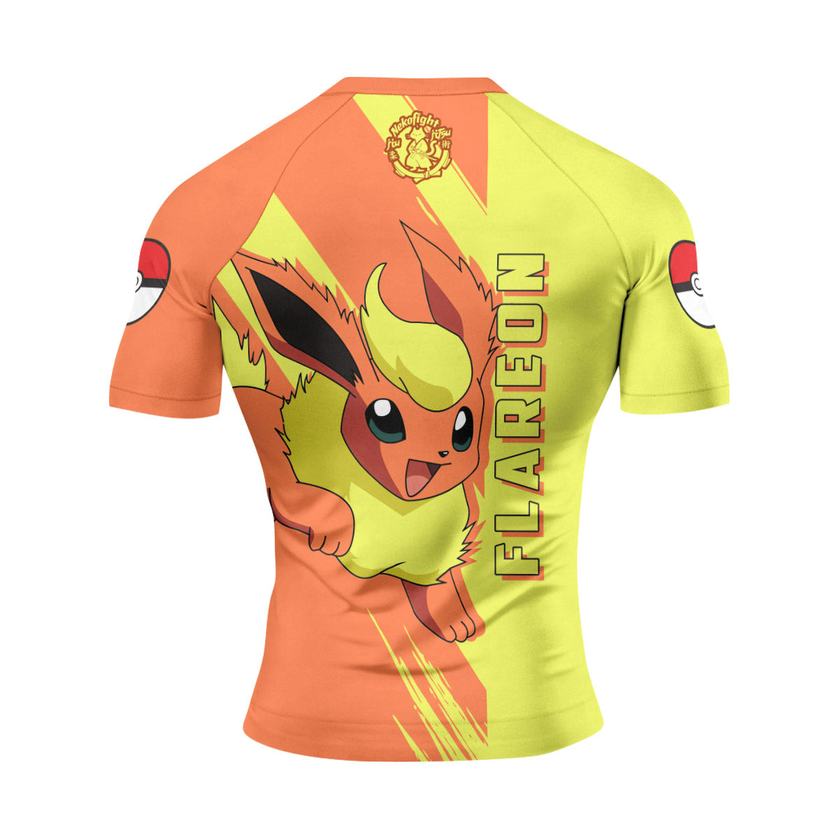Pokemon Flareon Rash Guard