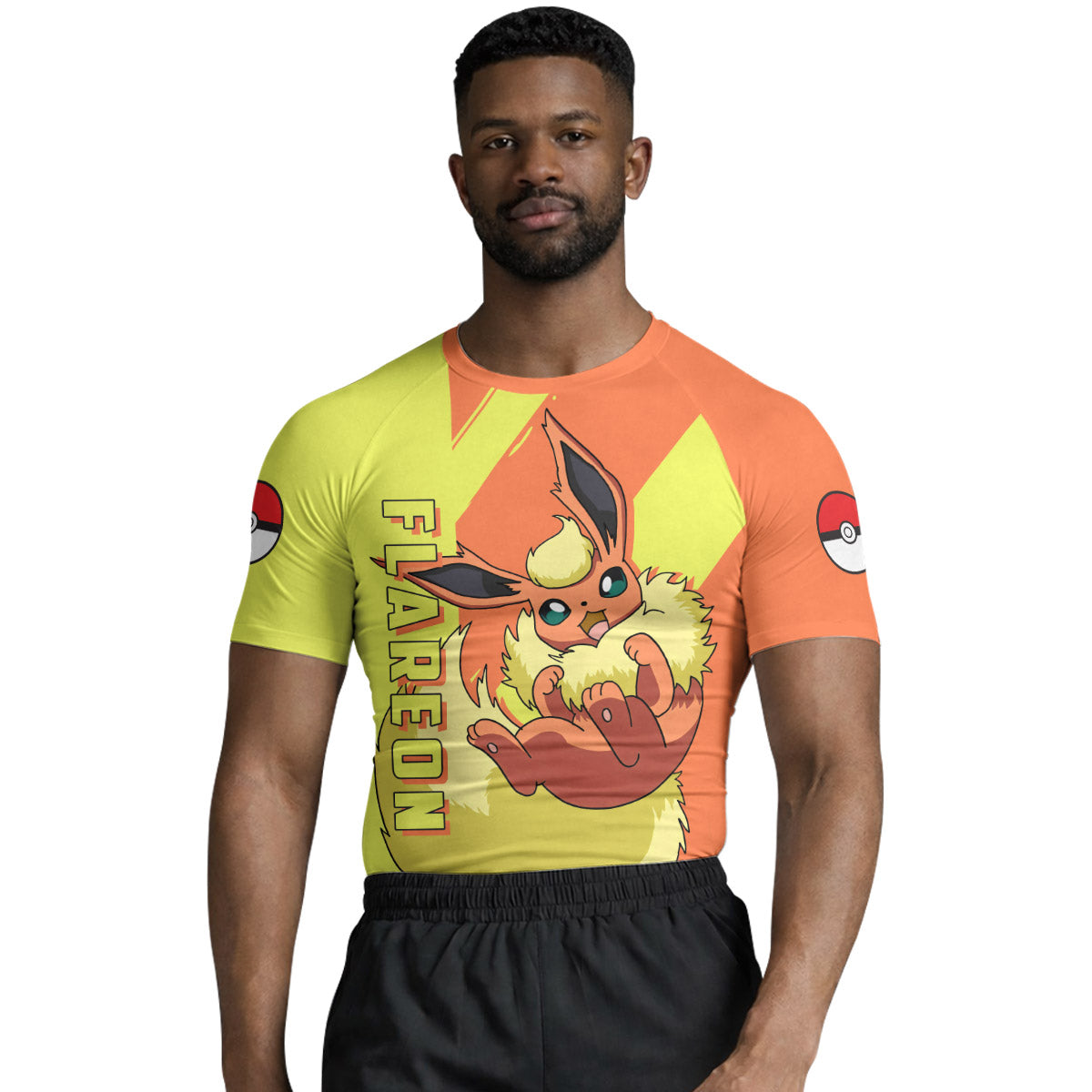 Pokemon Flareon Rash Guard