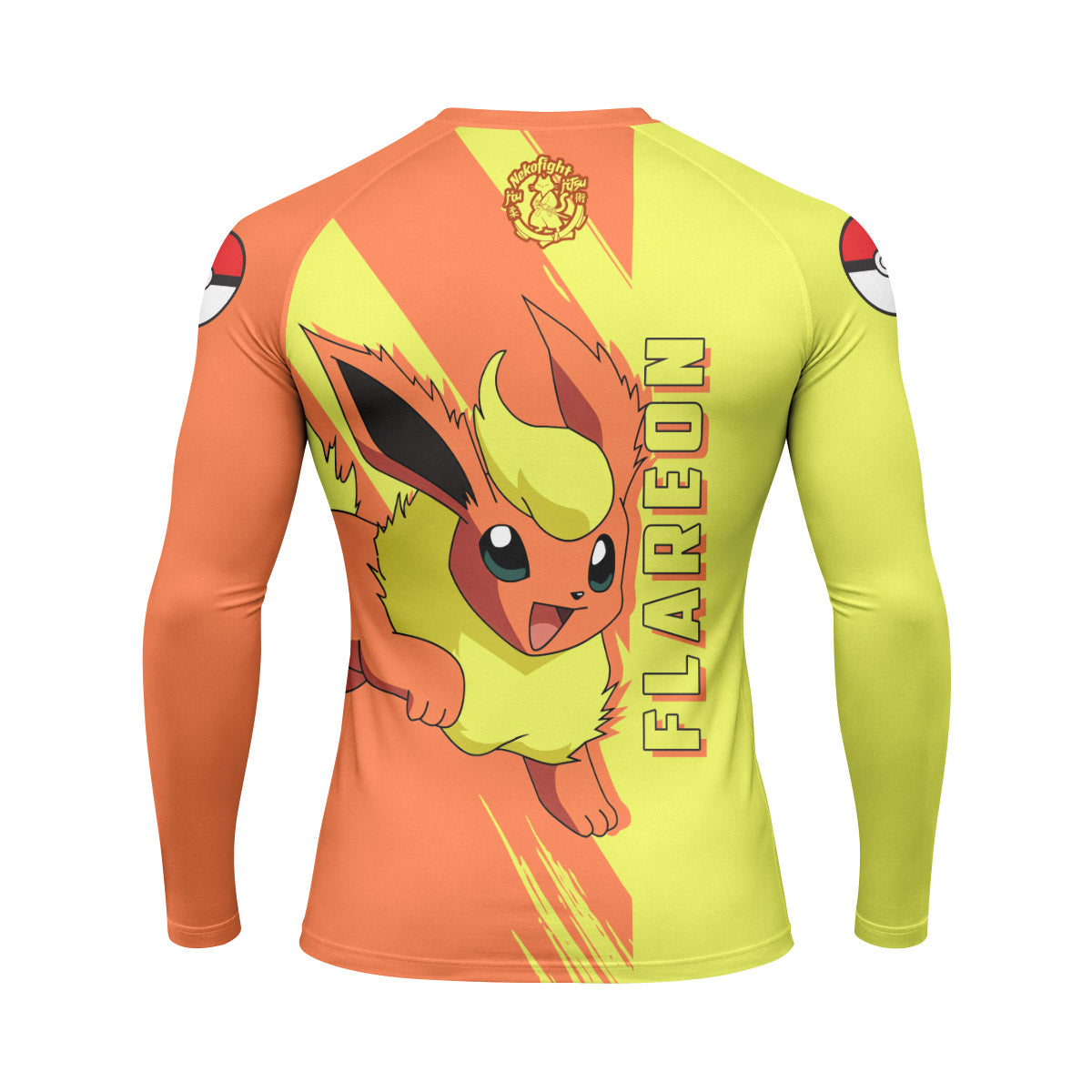 Pokemon Flareon Rash Guard
