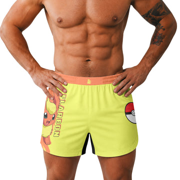 Pokemon Flareon Grappling Shorts